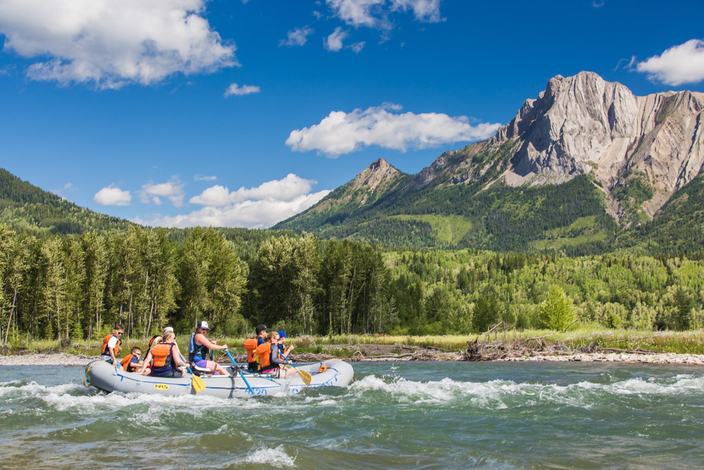 Fernie Scenic Float Trips on the Elk River Canyon Raft Company